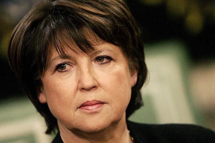 Martine Aubry, gran ausente en el gabinete francés.