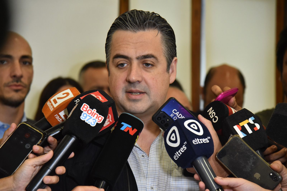 Pablo Cococcioni, ministro de Seguridad de Santa Fe. Pablo Cococcioni, ministro de Seguridad de Santa Fe.