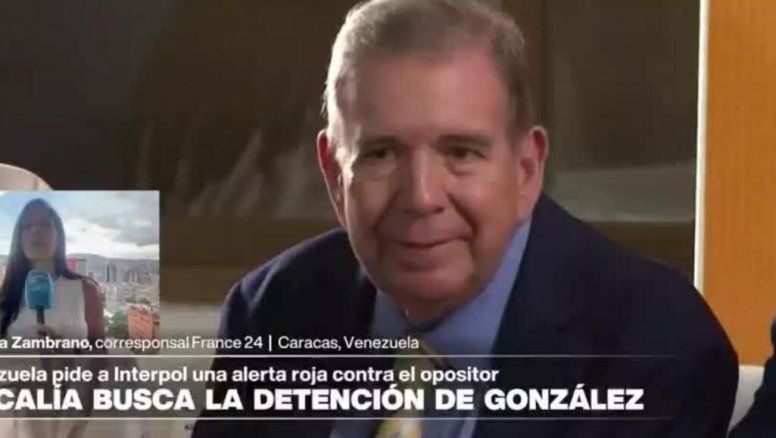 Interpol contra Maduro por el pedido de alerta roja a Edmundo González