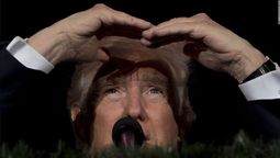 Donald Trump en su guerra interminable.