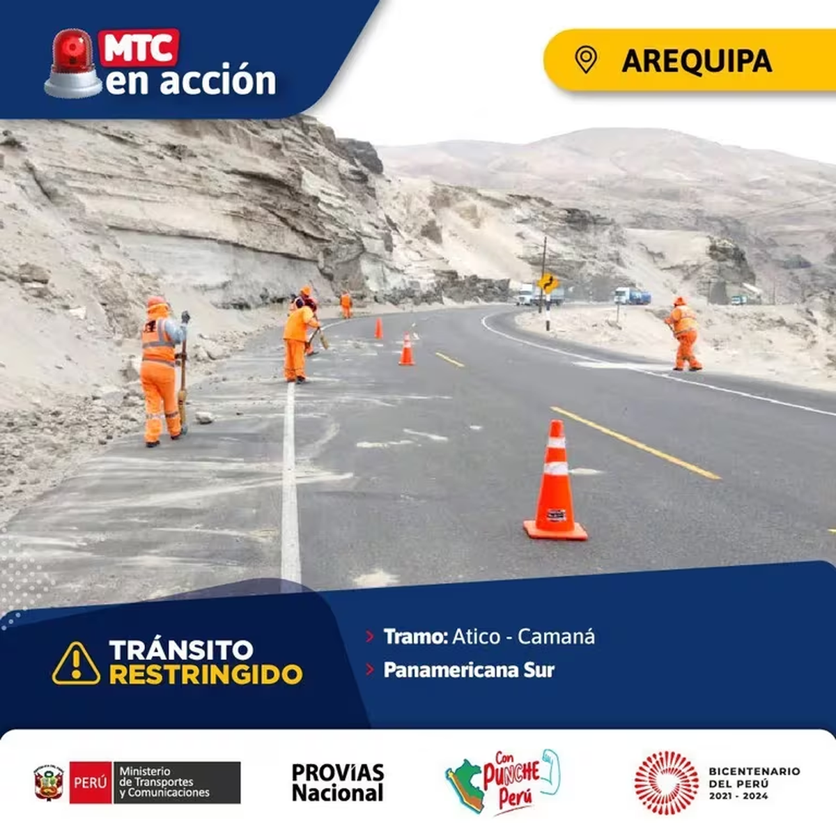 En Perú, un sismo de magnitud 6 provocó derrumbes. Hasta el momento no hay fallecidos. En Perú, un sismo de magnitud 6 provocó derrumbes. Hasta el momento no hay fallecidos.