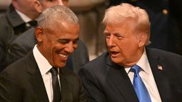 Barack Obama y Donald Trump.