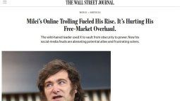 altText(Wall Street Journal advierte a Milei sobre su virulencia en redes: 