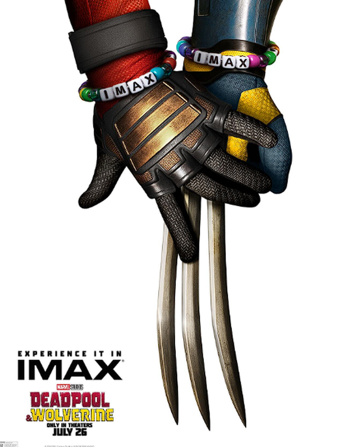 Este es el póster que jugaba con las pulseritas usadas por las swifties. Este es el póster que jugaba con las pulseritas usadas por las swifties. 