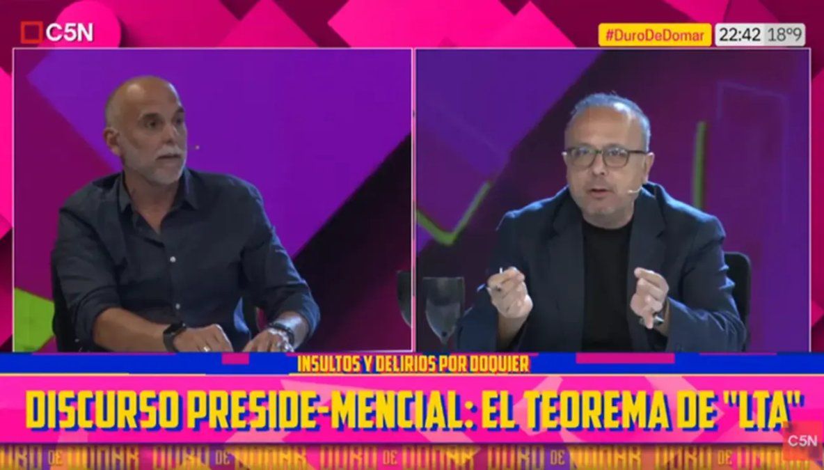 Antonio Aracre abandonó el panel de Duro de domar.