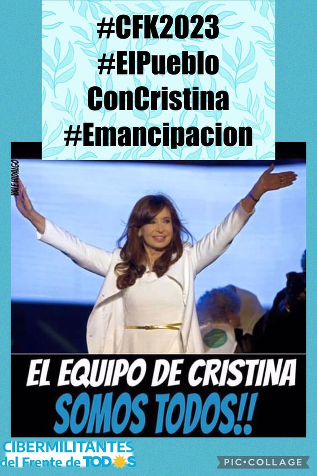 Garbarz y sus trolls K piden por Cristina Kirchner 2023.
