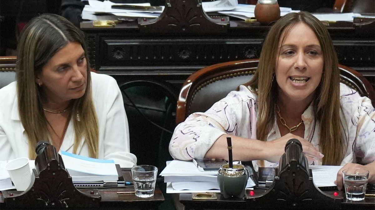 María Eugenia Vidal y Silvia Lospenatto, del PRO, sostuvieron las políticas de La Libertad Avanza