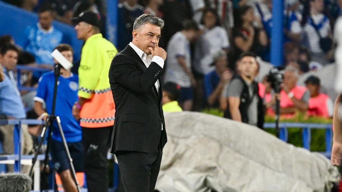 Marcelo Gallardo, entrenador de River Marcelo Gallardo, entrenador de River