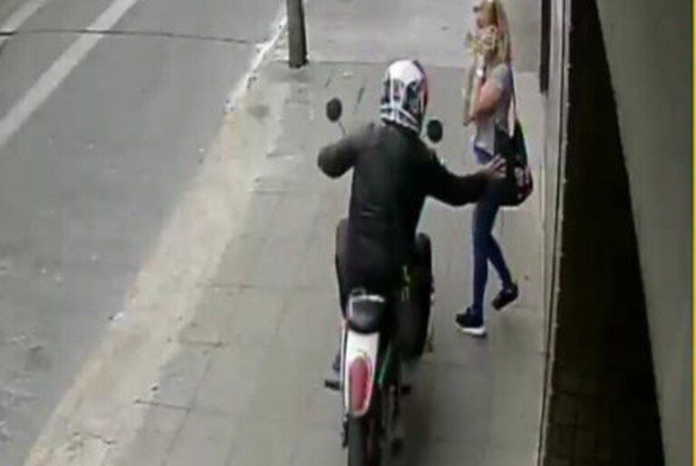 El motochorro que le quitó la vida a la psicóloga de Ramos Mejía.