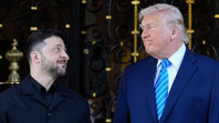 Volodimir Zelensky y Donald Trump Volodimir Zelensky y Donald Trump