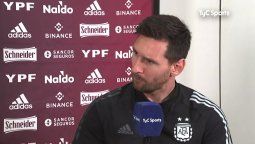 Lionel Messi, en exclusiva con Tyc Sports, volvió a recordar al Barcelona con nostalgia. (Foto: Captura Tyc Sports).