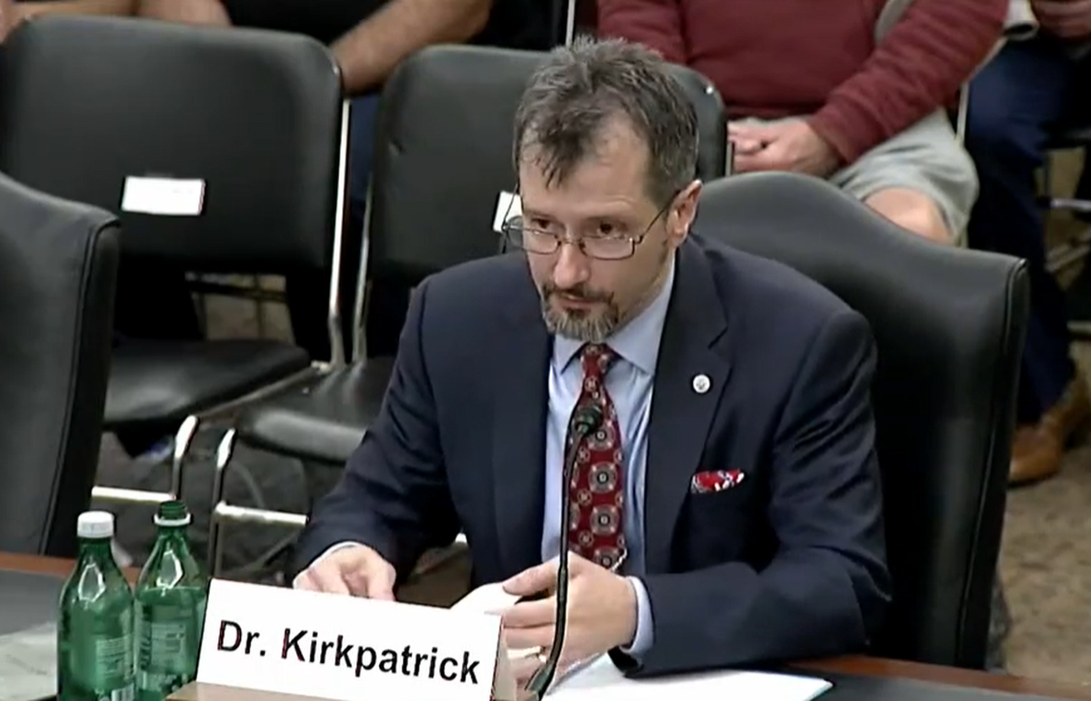 Sean Kirkpatrick. Sean Kirkpatrick.