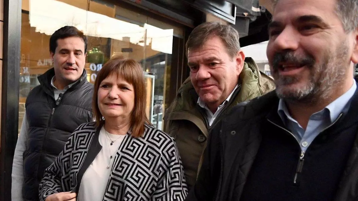 Maxi Abad, Patricia Bullrich, Guillermo Montenegro y Cristian Ritondo. Maxi Abad, Patricia Bullrich, Guillermo Montenegro y Cristian Ritondo.