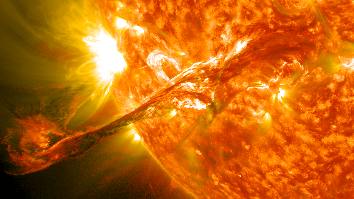 La NASA alertó por más actividad solar. (Foto: NASA/GFSC/SDO).