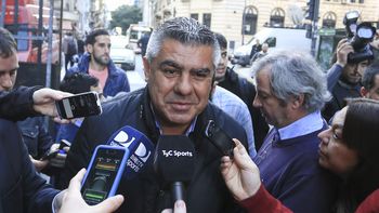 Claudio Tapia llegando a la antigua sede de la AFA. 18/03/2025 Claudio Tapia llegando a la antigua sede de la AFA. 18/03/2025