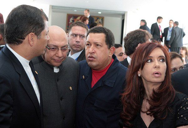 Cristina, Lugo, Chávez y Correa: enfermedades y muerte.