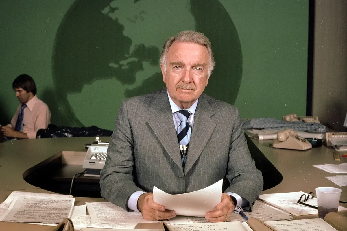 Walter Cronkite, paradigma de la credibilidad del comunicador.