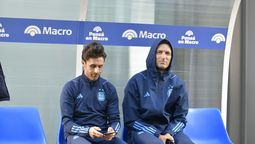 Banco Macri, Lionel Scaloni y Pablo Aimar. Banco Macri, Lionel Scaloni y Pablo Aimar.