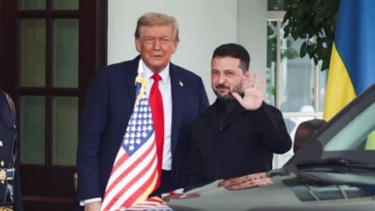 Donald Trump y Zelensky en un encuentro previo; la reunión actual en Palm Beach definirá el futuro del apoyo militar y financiero para Kiev. Donald Trump y Zelensky en un encuentro previo; la reunión actual en Palm Beach definirá el futuro del apoyo militar y financiero para Kiev. 