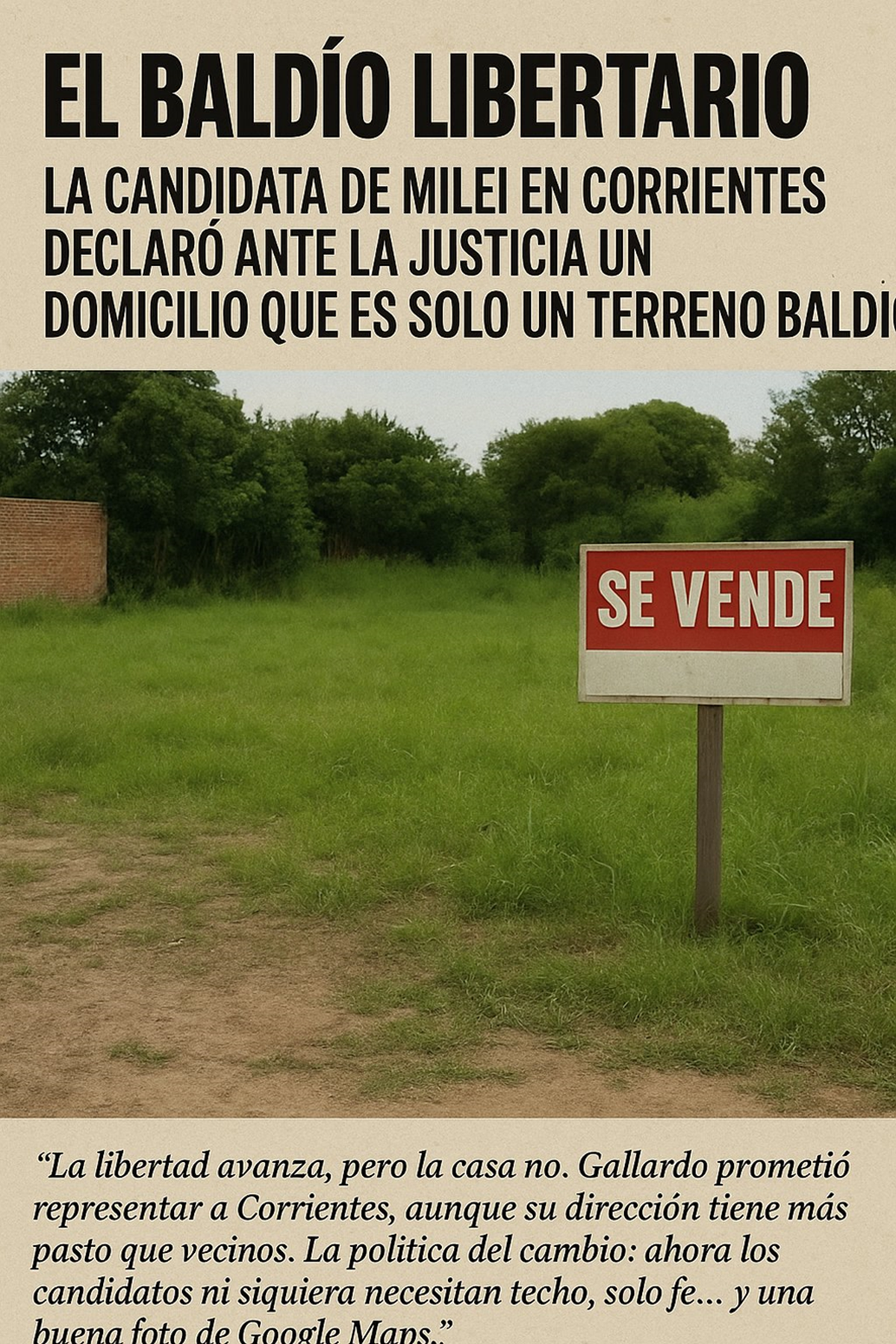Virginia Gallardo sufrió bastante en la campaña para las elecciones de 2025