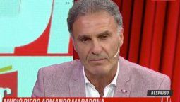altText(El dolor de Oscar Ruggeri por la muerte de Diego Maradona: 