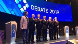 altText(Franco Macri apareció en el debate presidencial, pero CFK y el caso Nisman también)}