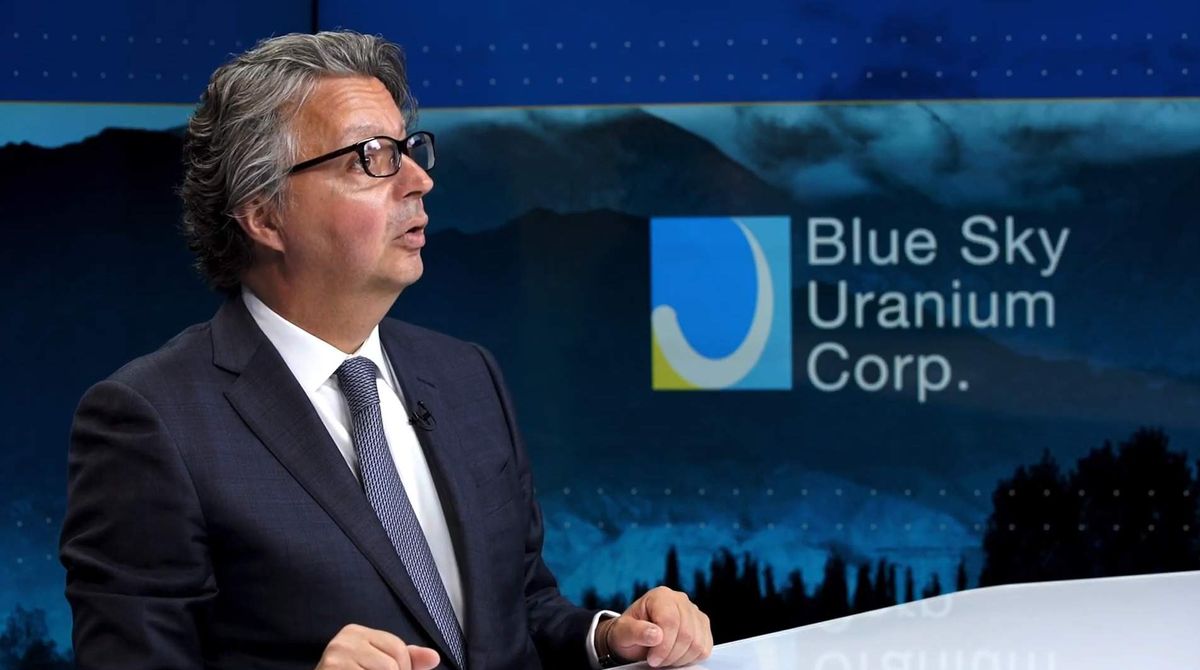 Uranio: CEO de Blue Sky Uranium Corp Uranio: CEO de Blue Sky Uranium Corp