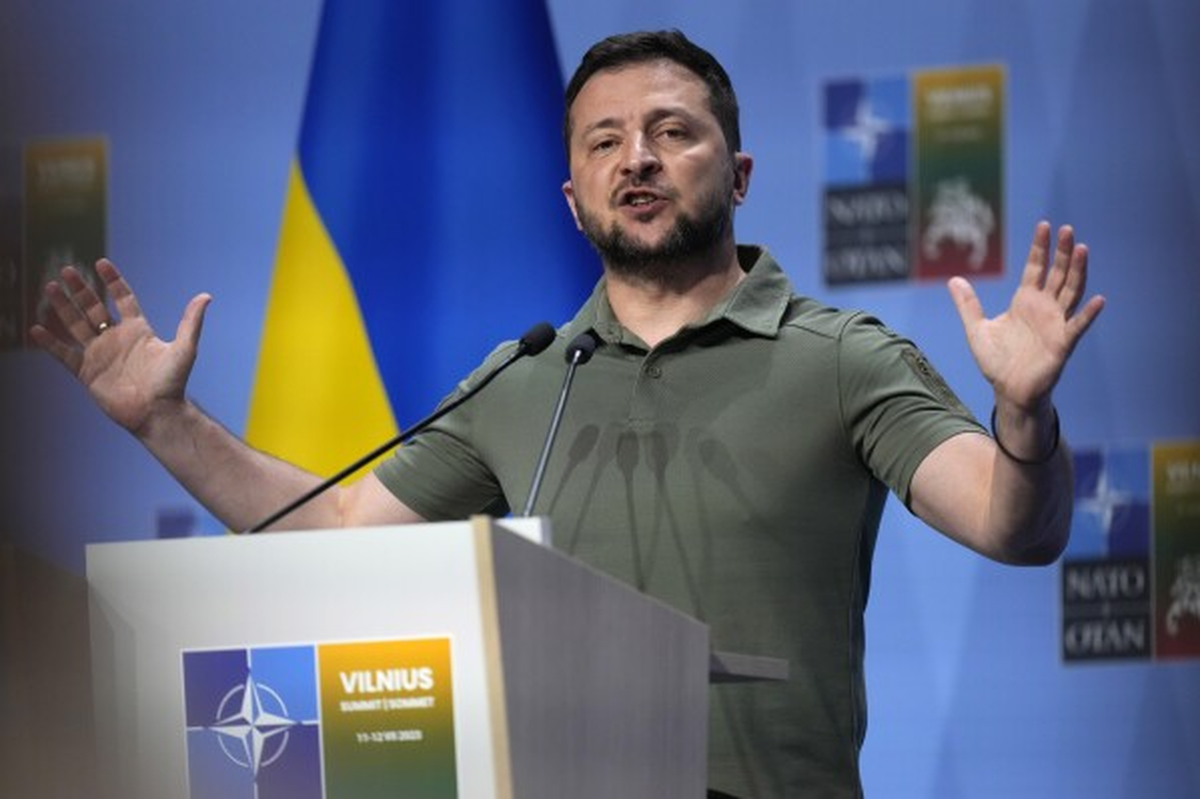 Volodymyr Zelensky admitió que la contraofensiva no resultó como esperaba. Volodymyr Zelensky admitió que la contraofensiva no resultó como esperaba.