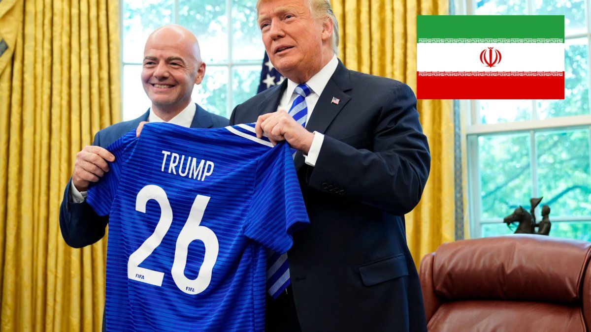 Mundial 2026, Gianni Infantino, Donald Trump e IránPhoto by MANDEL NGAN / AFP (NA)