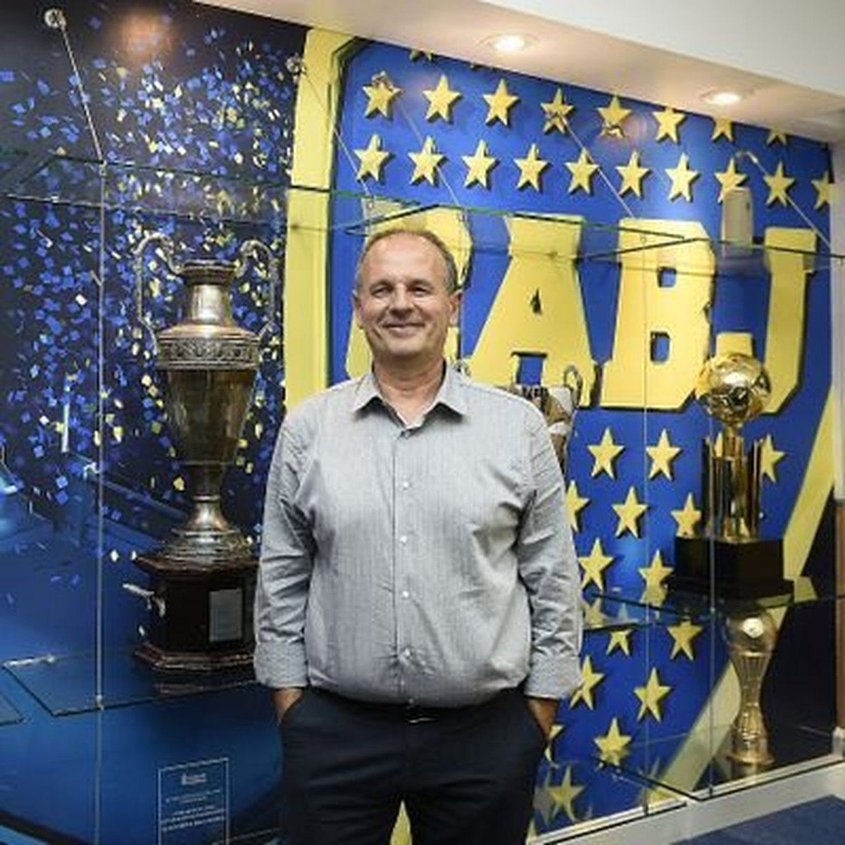 Ricardo Rosica, Secretario General de Boca, quién comentó todos los cambios tecnologicos. Ricardo Rosica, Secretario General de Boca, quién comentó todos los cambios tecnologicos.