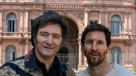 Javier Milei y Lionel Messi