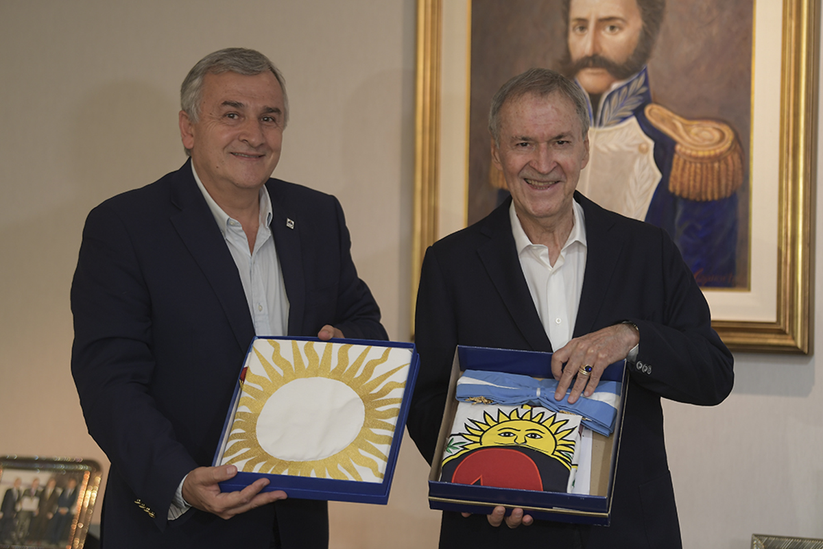 En su aspiración presidencial, Gerardo Morales ha mantenido contactos frecuentes con el gobernador peronista Juan Schiaretti.