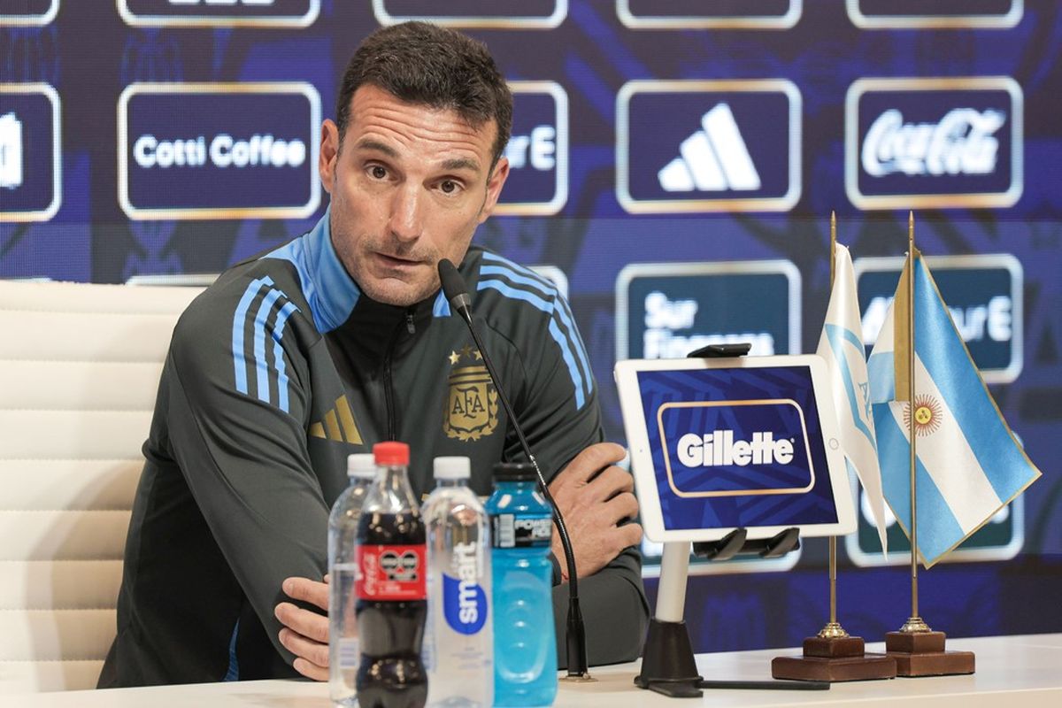 Lionel Scaloni, DT de la Selección Argentina Lionel Scaloni, DT de la Selección Argentina