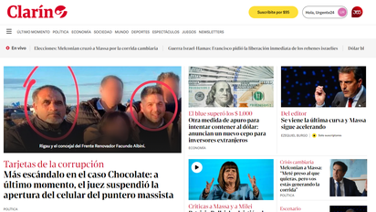 'Chocolate': Enojo de Clarín, que lo llama 