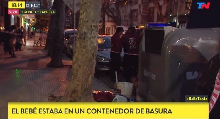 Intentarán extraerle ADN para saber quién era la mamá que lo abandonó. Foto: Captura