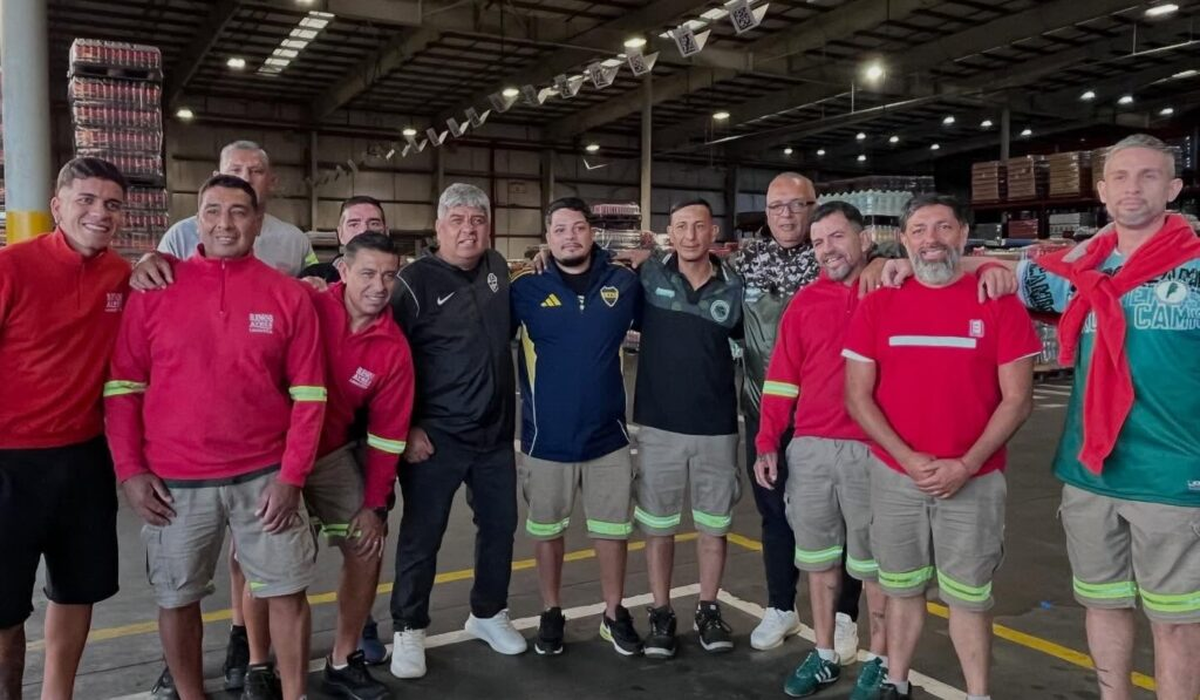 Pablo Moyano en la planta de Coca-Cola (Foto: Mundo Gremial) Pablo Moyano en la planta de Coca-Cola (Foto: Mundo Gremial)