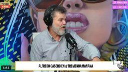 Alfredo Casero volvió a abandonar una entrevista en vivo por un enojo.&nbsp;