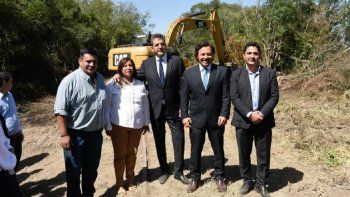 Sergio Massa y el gobernador, Gustavo Sáenz, en el interior de Salta Sergio Massa y el gobernador, Gustavo Sáenz, en el interior de Salta