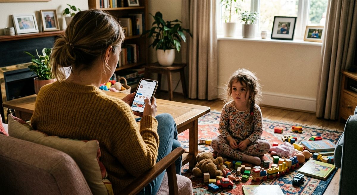 El uso del celular por parte de los padres puede interrumpir momentos de interacción importantes para el desarrollo de los hijos.