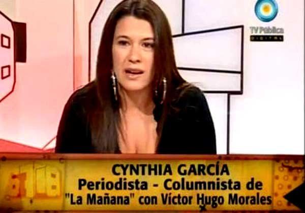 Cynthia García, figura del periodismo militante.