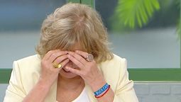 A puro llanto y emoción: Georgina Barbarossa volvió a la pantalla del Telefe y se quebró al aire. A puro llanto y emoción: Georgina Barbarossa volvió a la pantalla del Telefe y se quebró al aire.