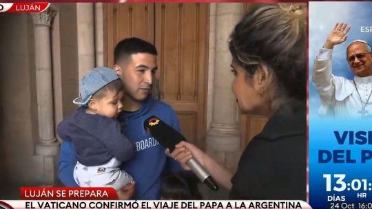El móvil de TN en Luján tuvo un giro que nadie esperaba.