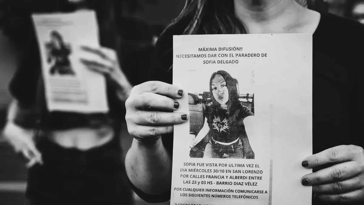 Incertidumbre por el paradero de Sofía Delgado, la joven de 20 años que salió al kiosco y jamás volvió.