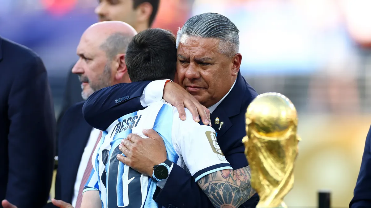 Chiqui Tapia realizó un descargo y se refirió a las teorías conspirativas sobre la final entre Argentina y España.