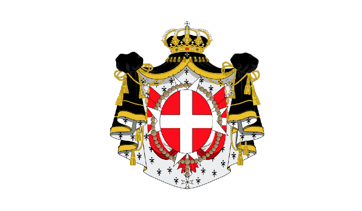 Escudo de la Orden de Malta.